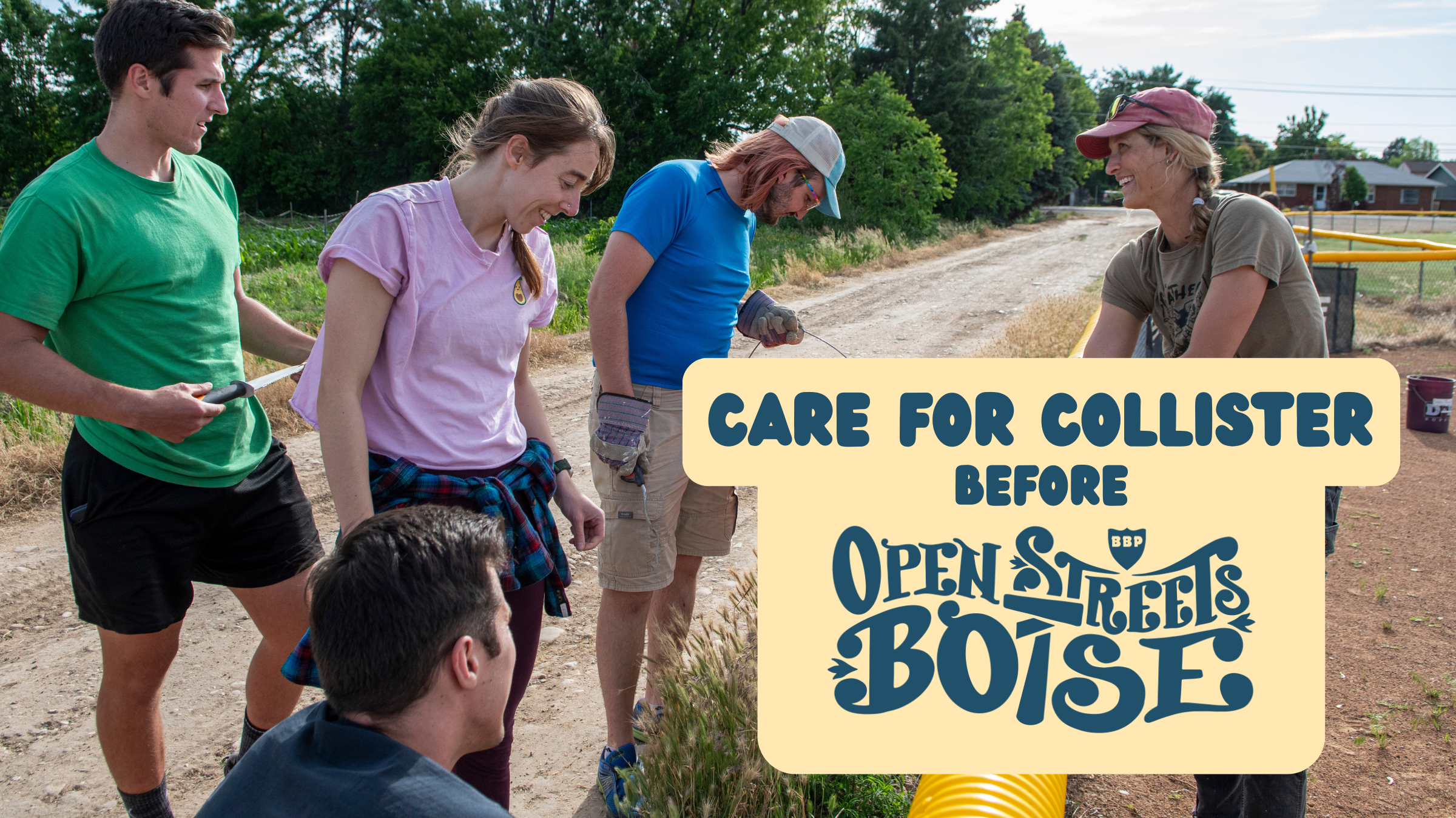 Care for Collister with the Weed Warriors — Community in To Be Determined!