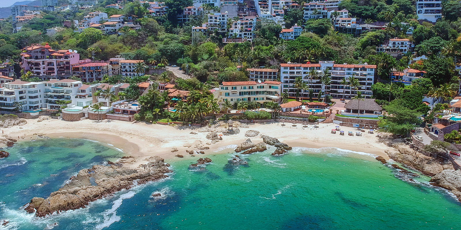 Conchas Chinas beach in Puerto Vallarta