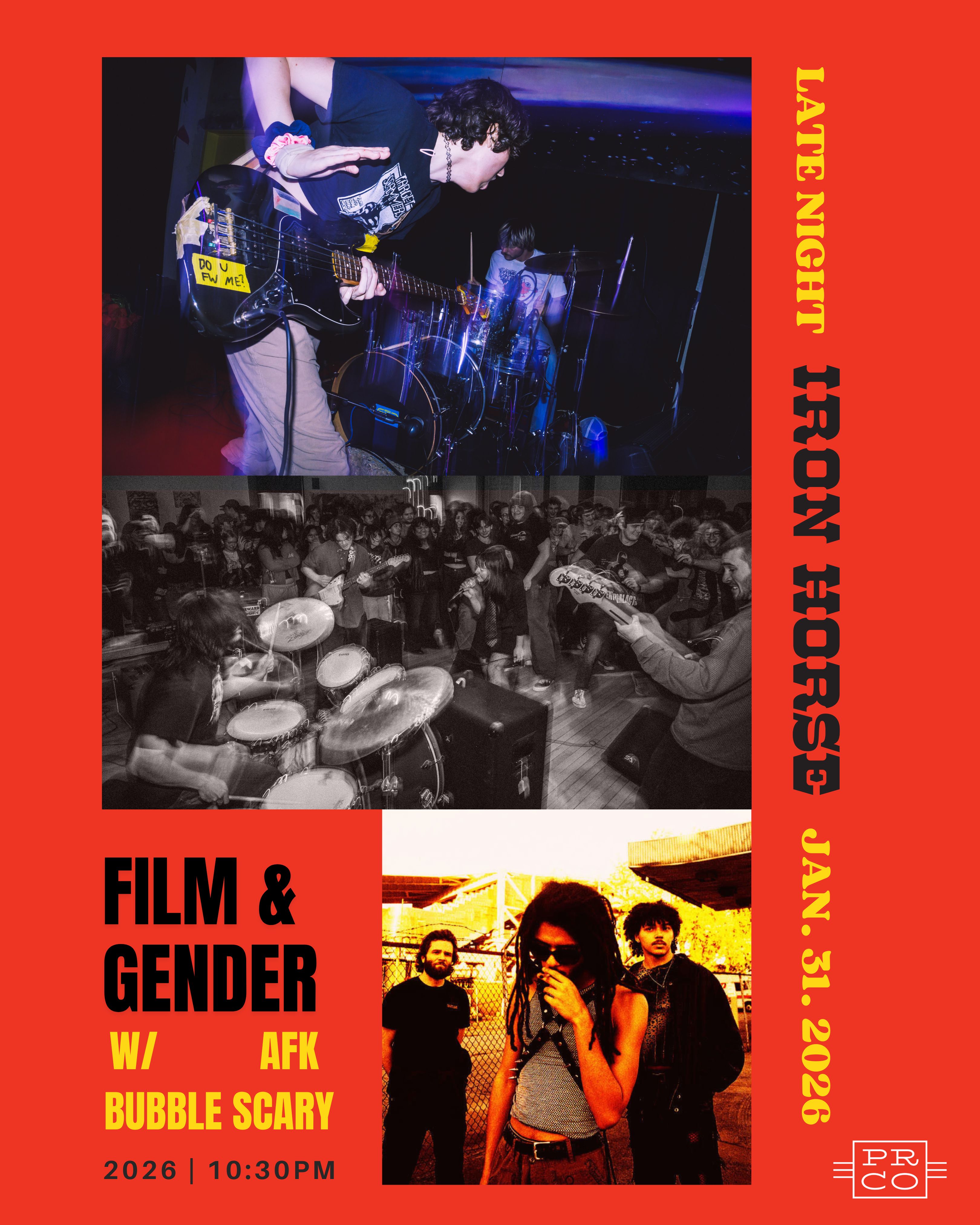 Film & Gender w/ AFK + Bubble Scary