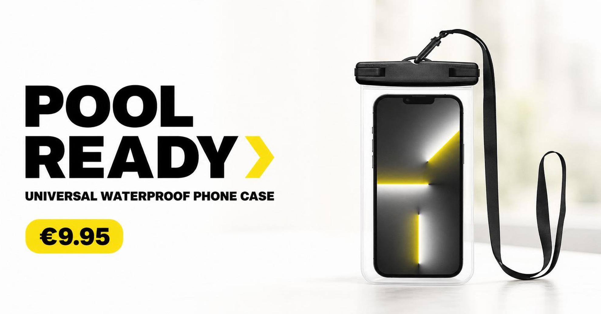 Universal waterproof phone case