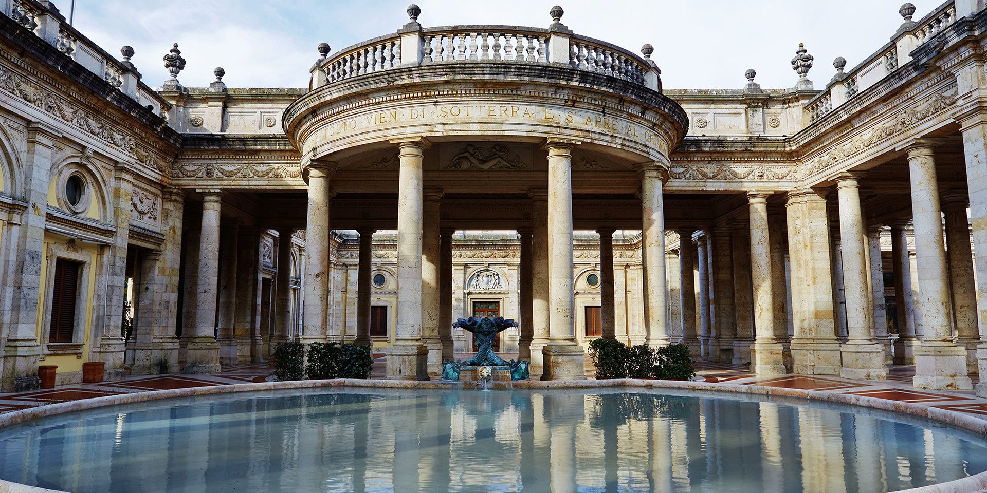 Montecatini Terme — Cartello QR GetYourGuide Toscana