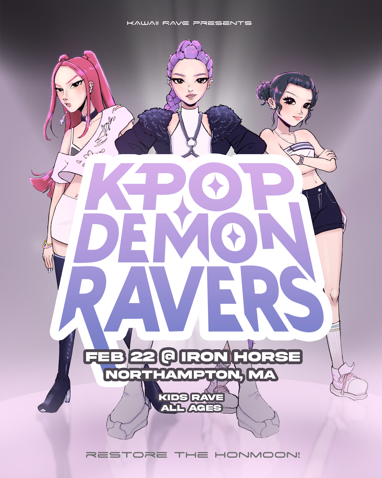 K-Pop Demon Ravers Kids Rave