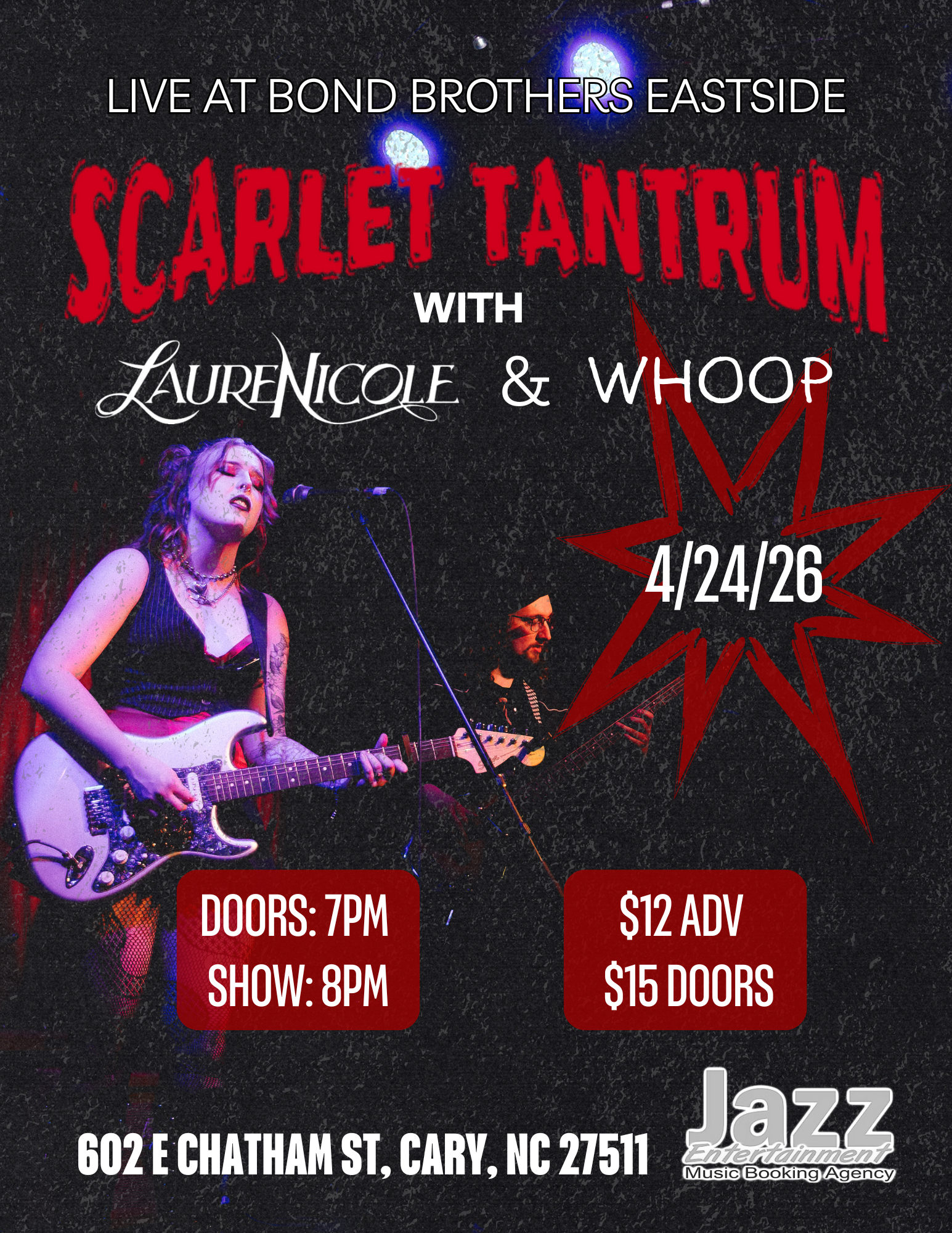 SCARLET TANTRUM W/ LAURENICOLE & WHOOP