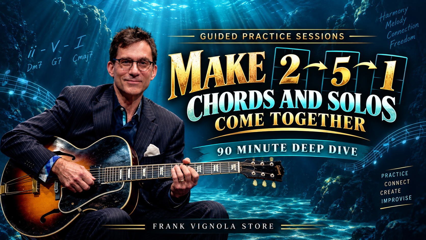make 2 5 1 chords and solos come together