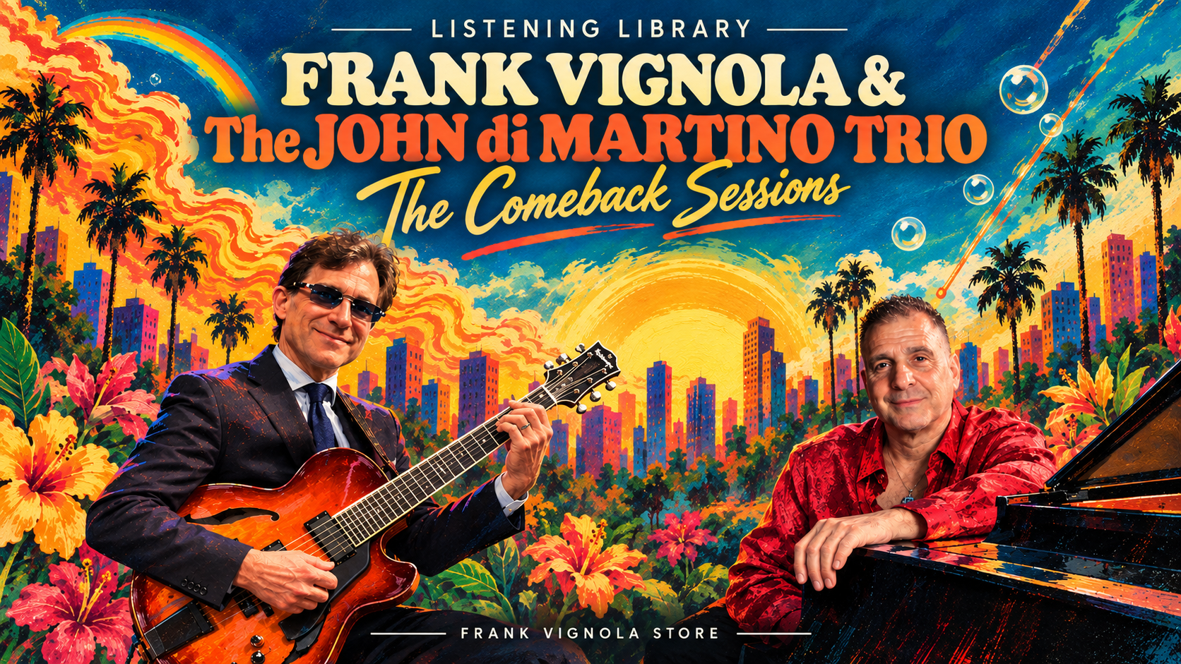 listening library frank vignola the john di martino trio the comeback sessions