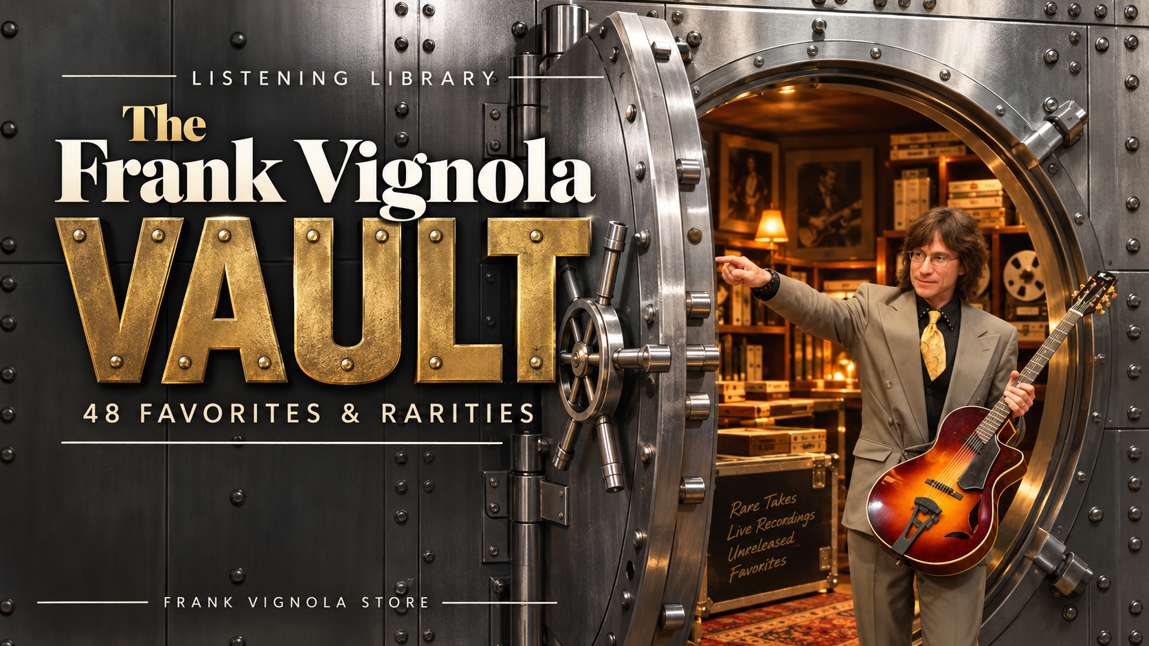 listening library the frank vignola vault 48 favorites rarities