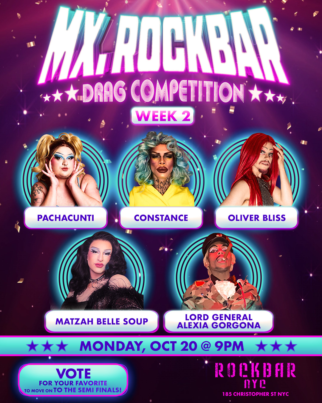 MX. ROCKBAR Week 2