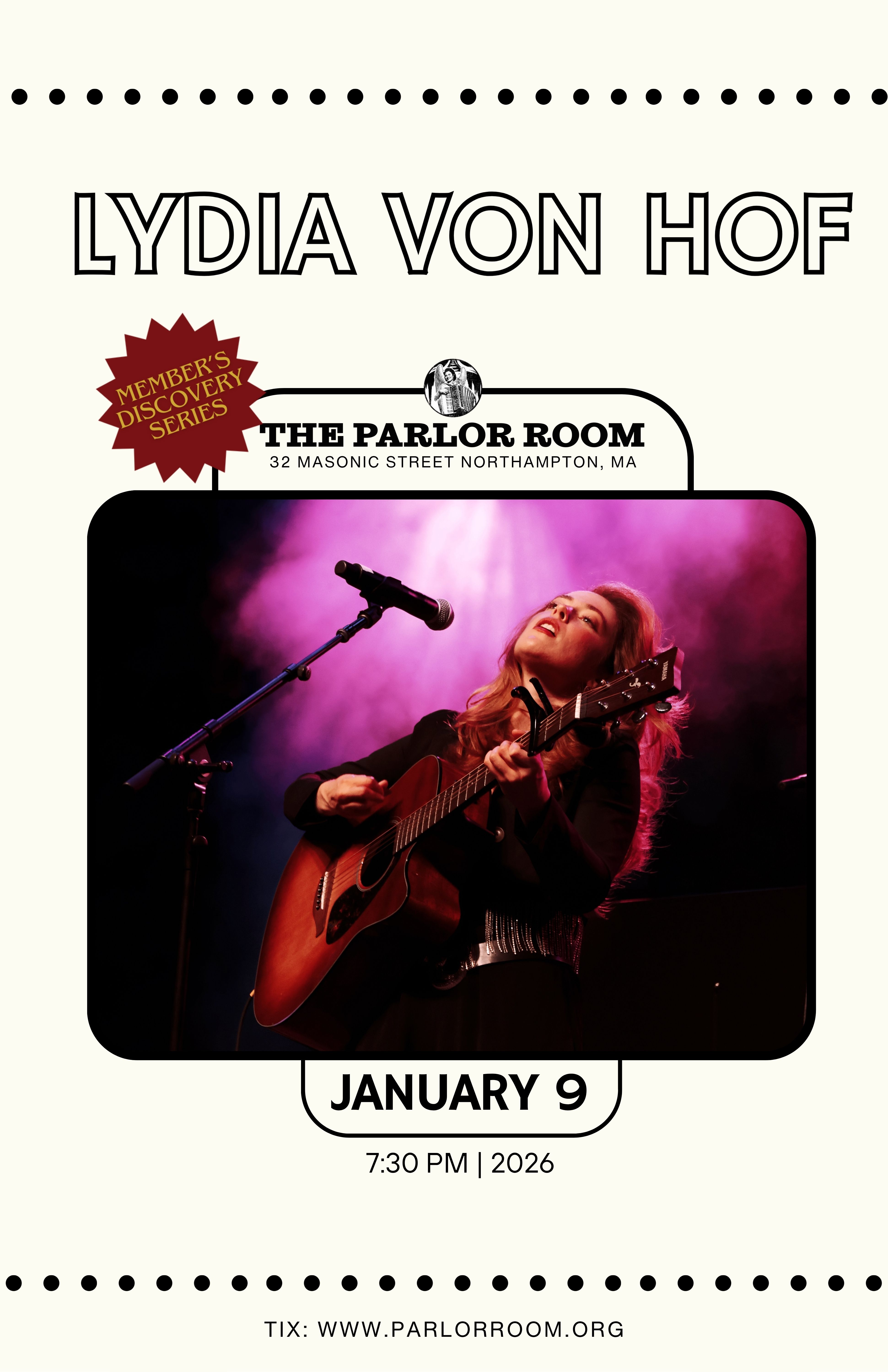 Members Discovery Series: Lydia Von Hof