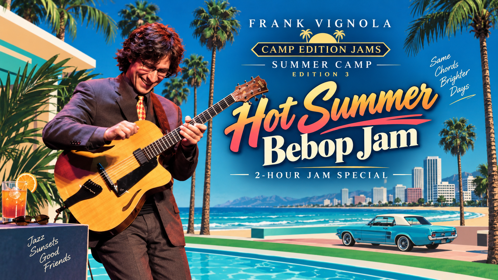 summer camp edition 3 hot summer bebop jam 2 hour jam speciadaddl