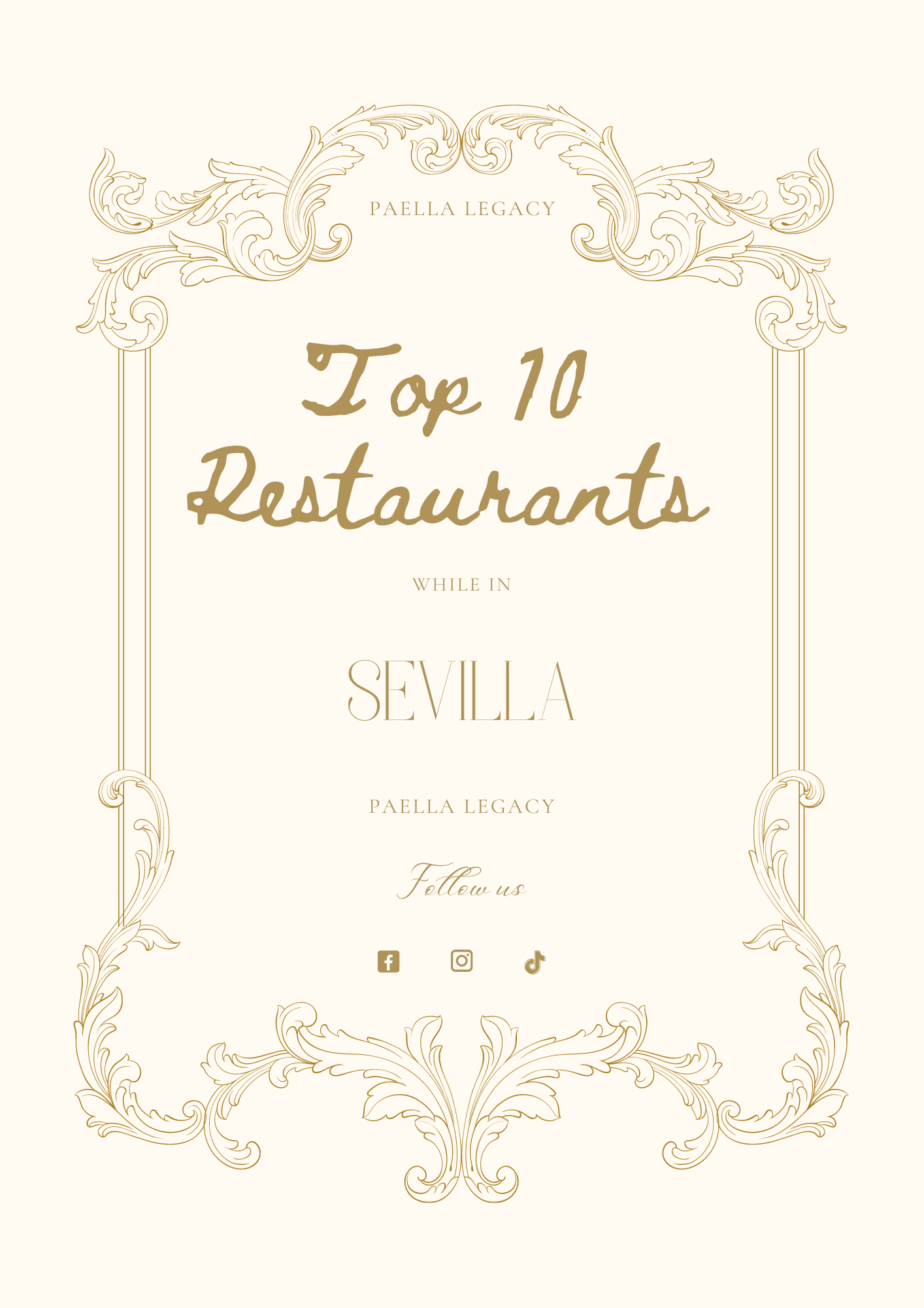 Top 10 Restaurants Guide Seville