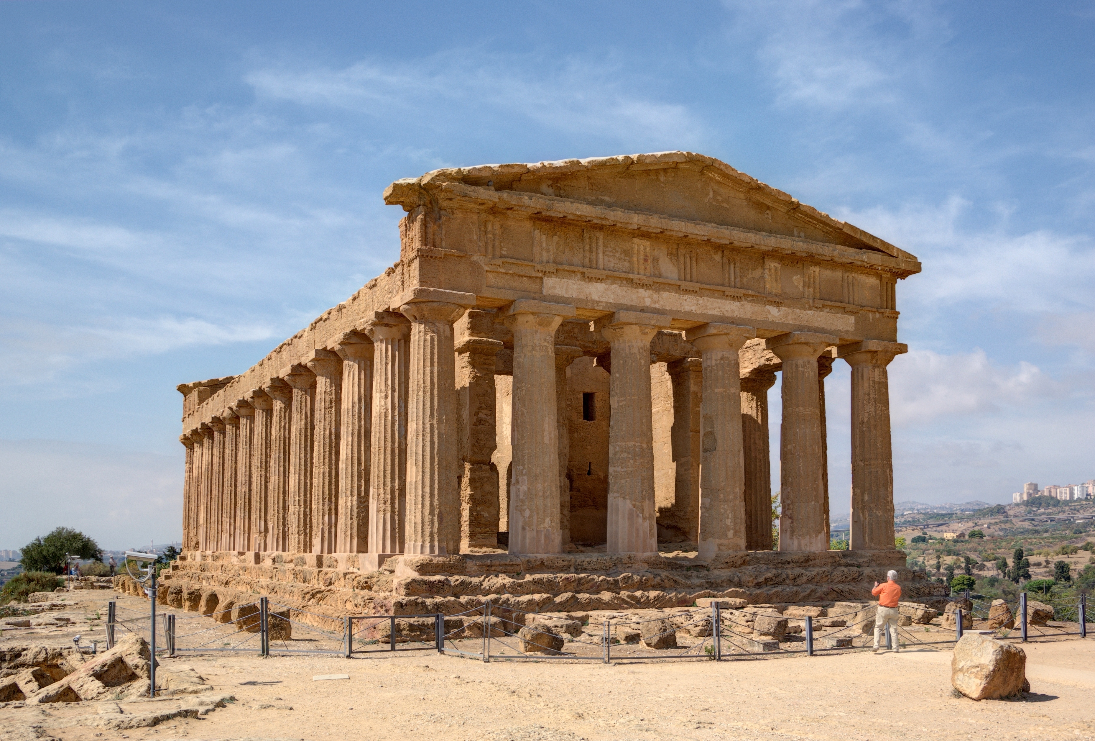 Agrigento — Cartello QR GetYourGuide Sicilia