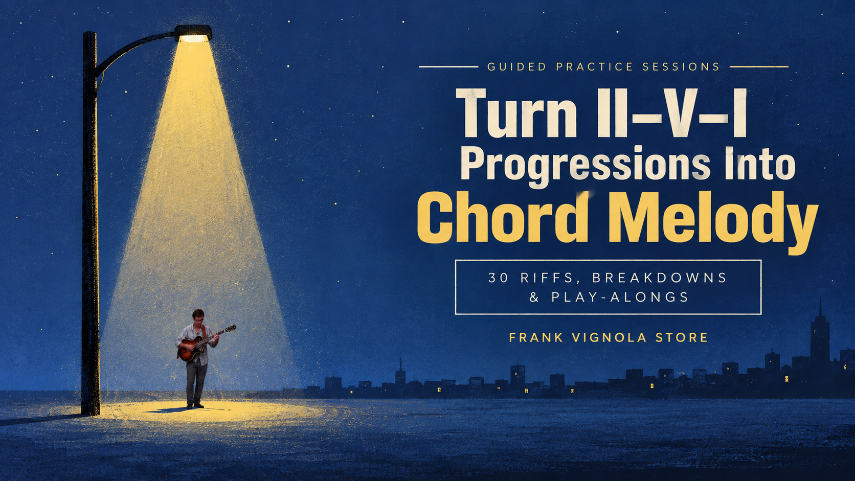 turn iivi progressions into chord melody