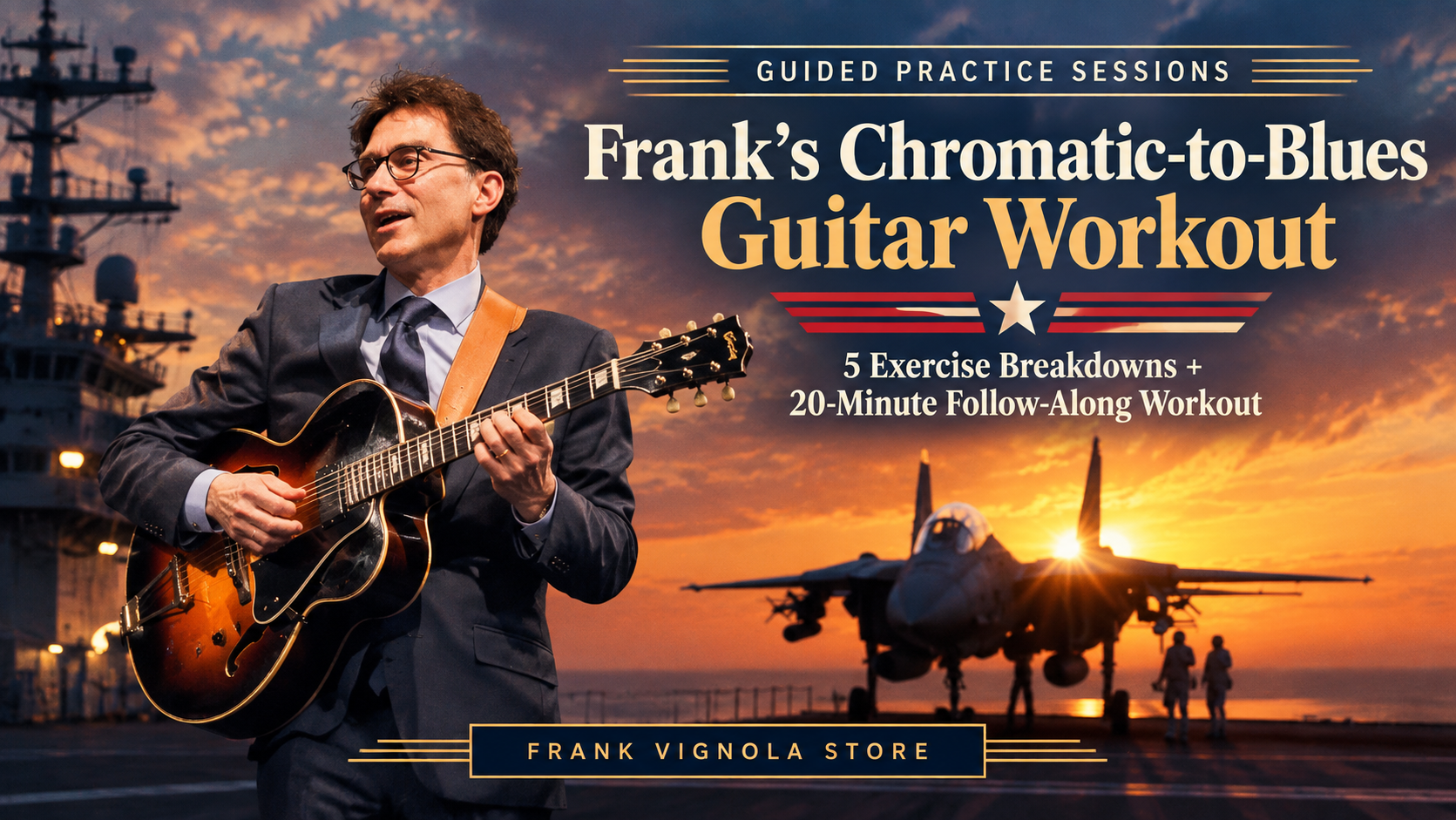 franks chromatic to blues guitar workout