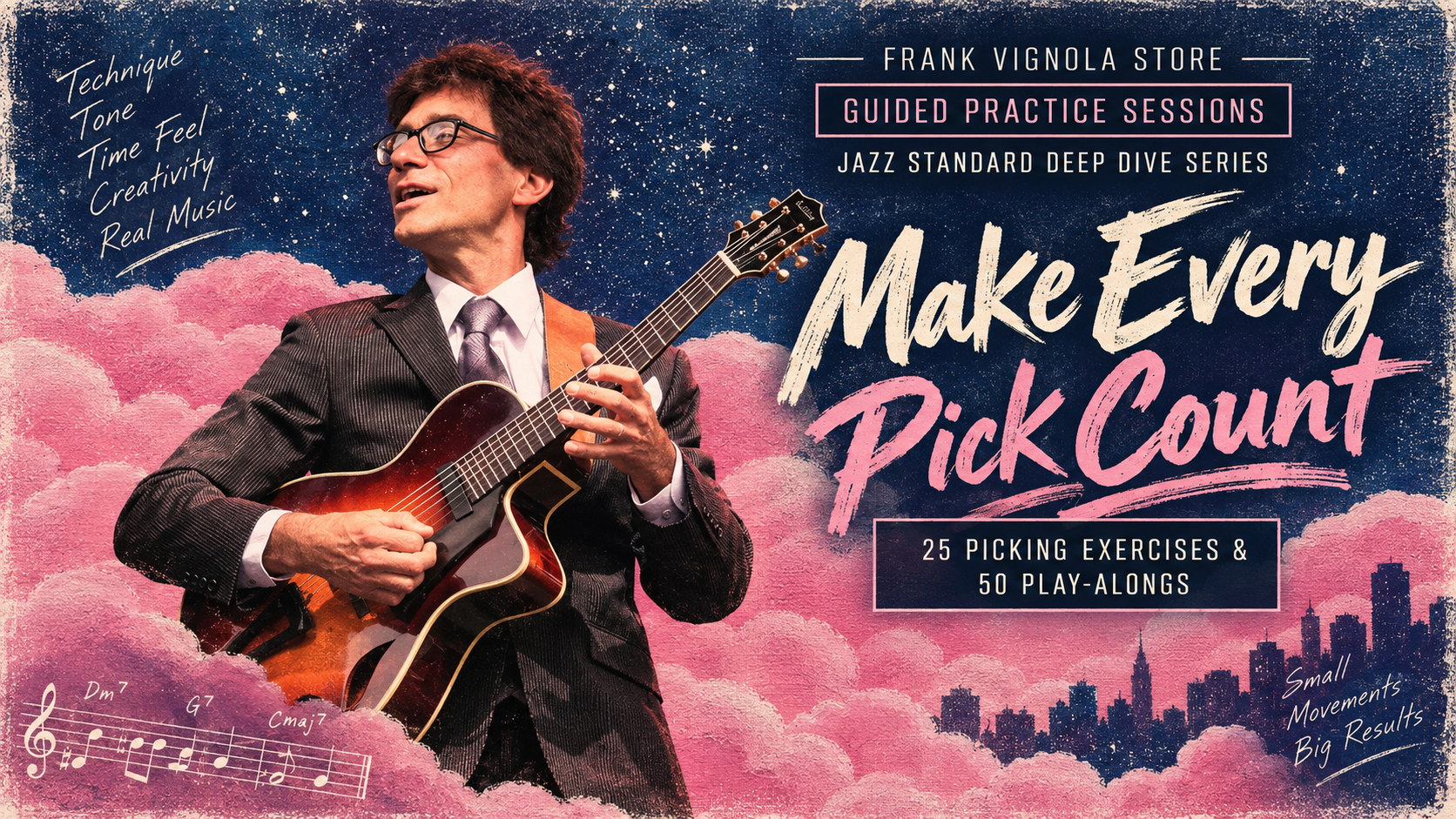 make every pick count 25 picking exercises 50 play alongs