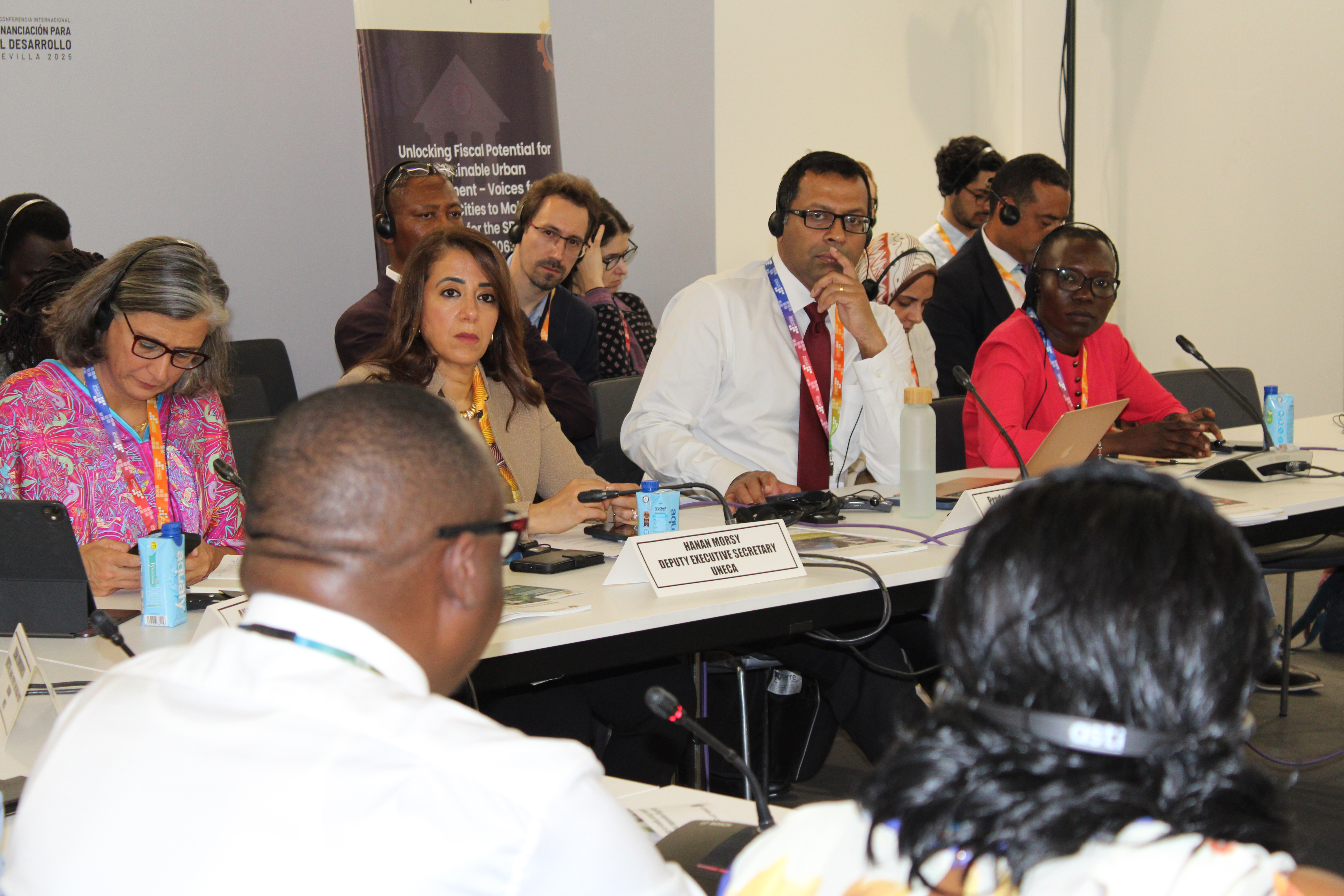 Consultations at the 4th International Conference on Financing for Development  