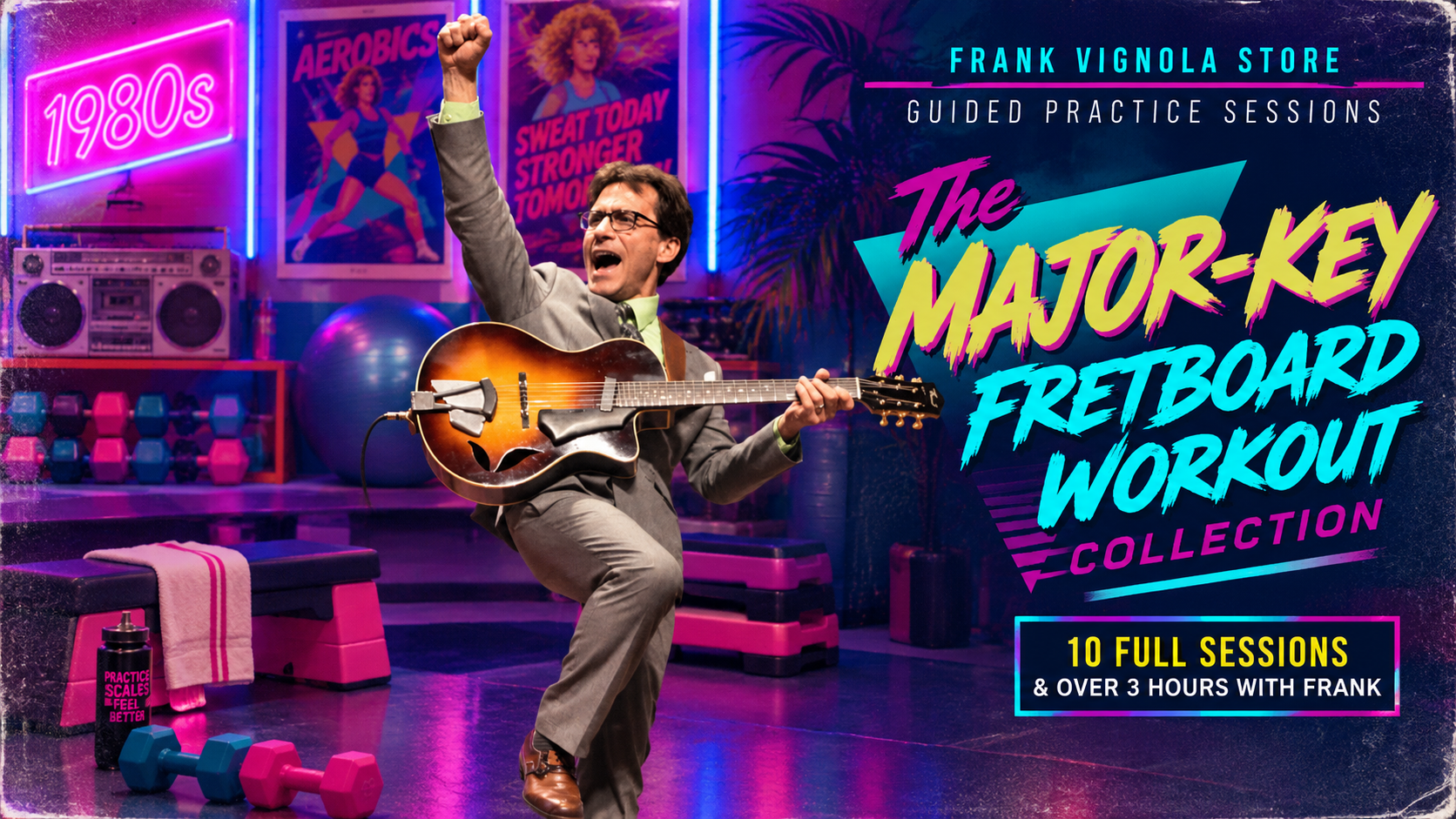 the major key fretboard workout collection