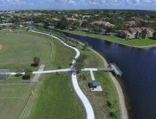 Phases 1 thru 3 of the path are complete