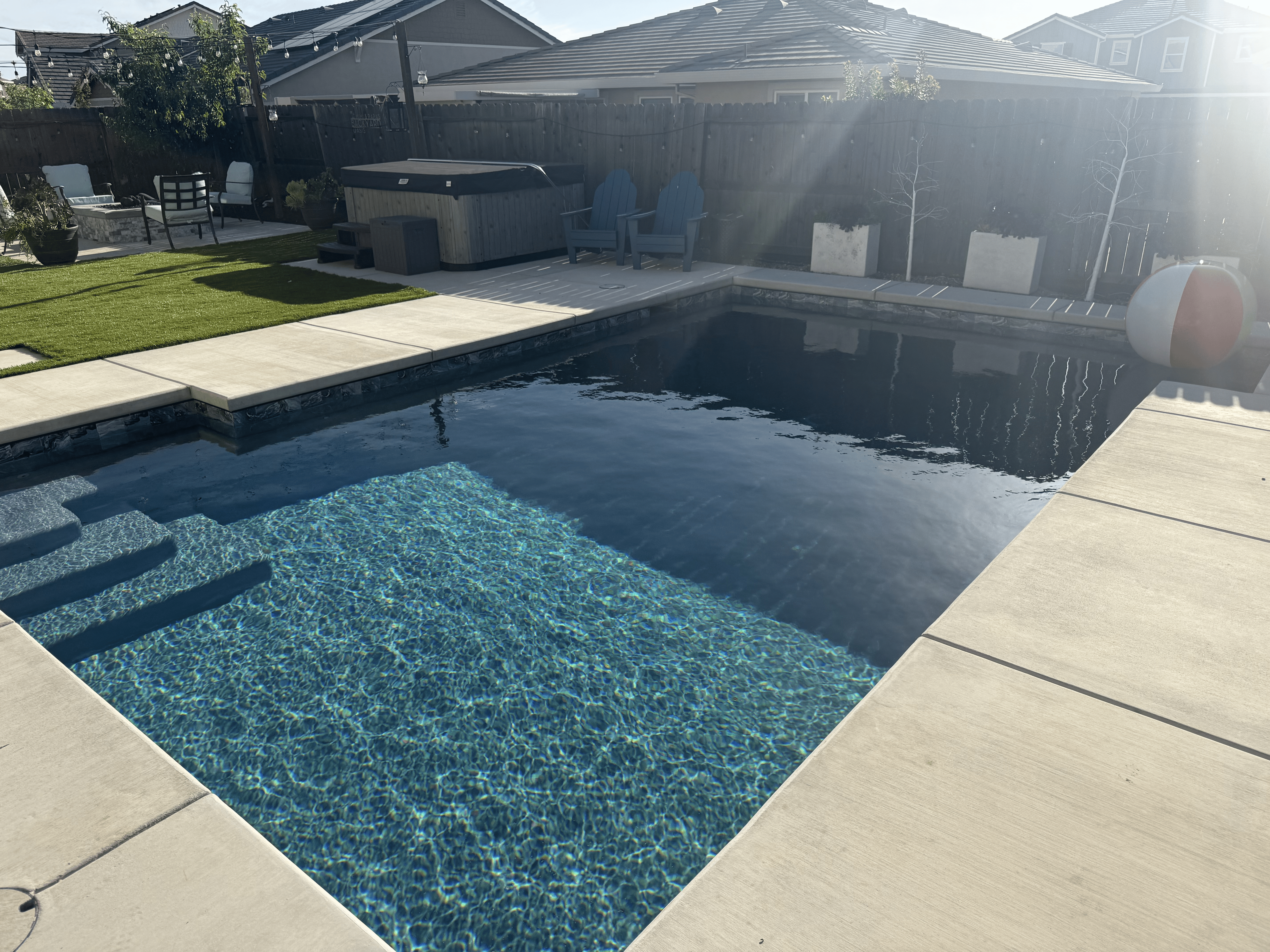 Sacramento pool project by Phenomenal Pool & Landscape