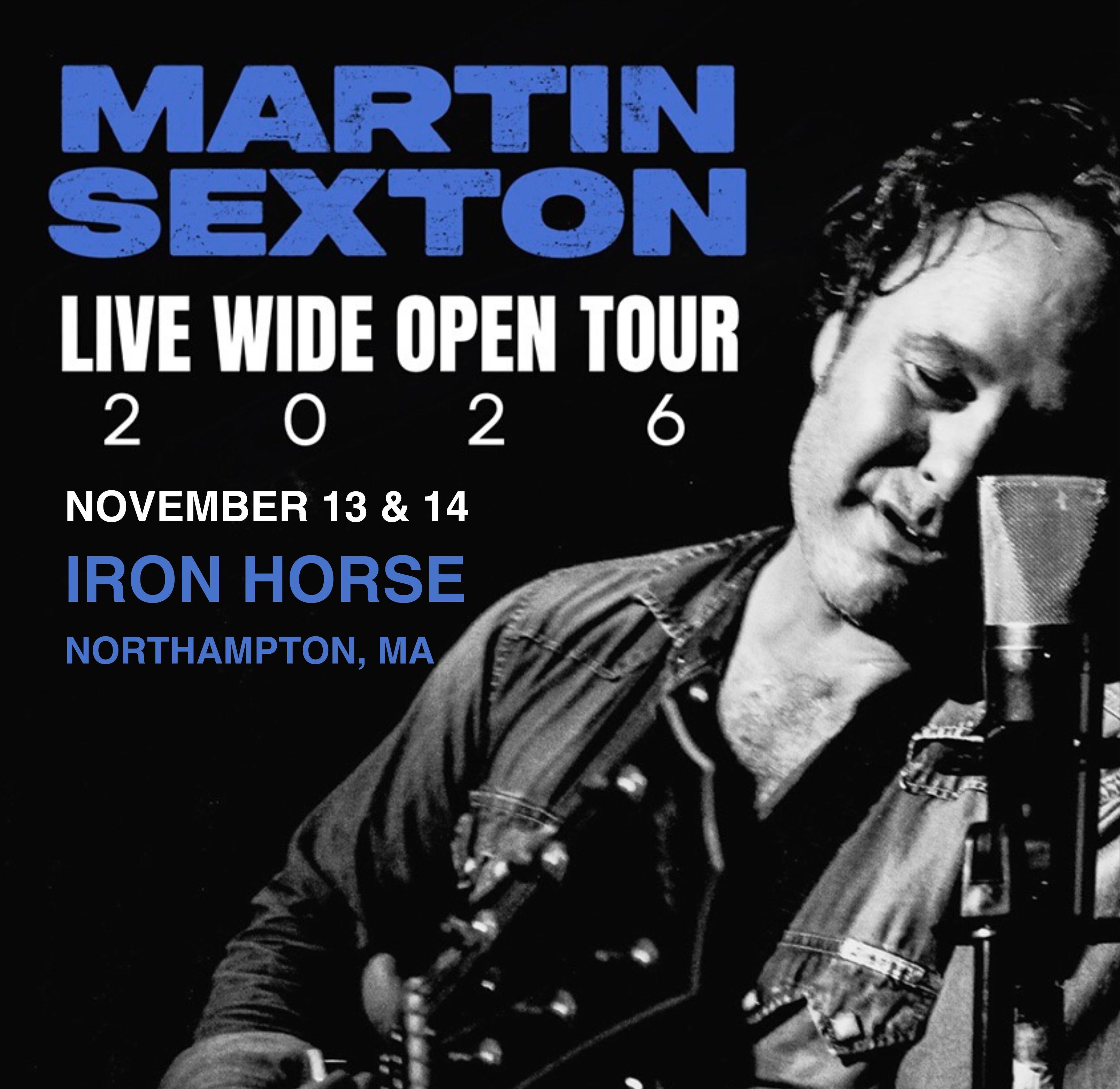 An Evening With - Martin Sexton Live Wide Open Tour