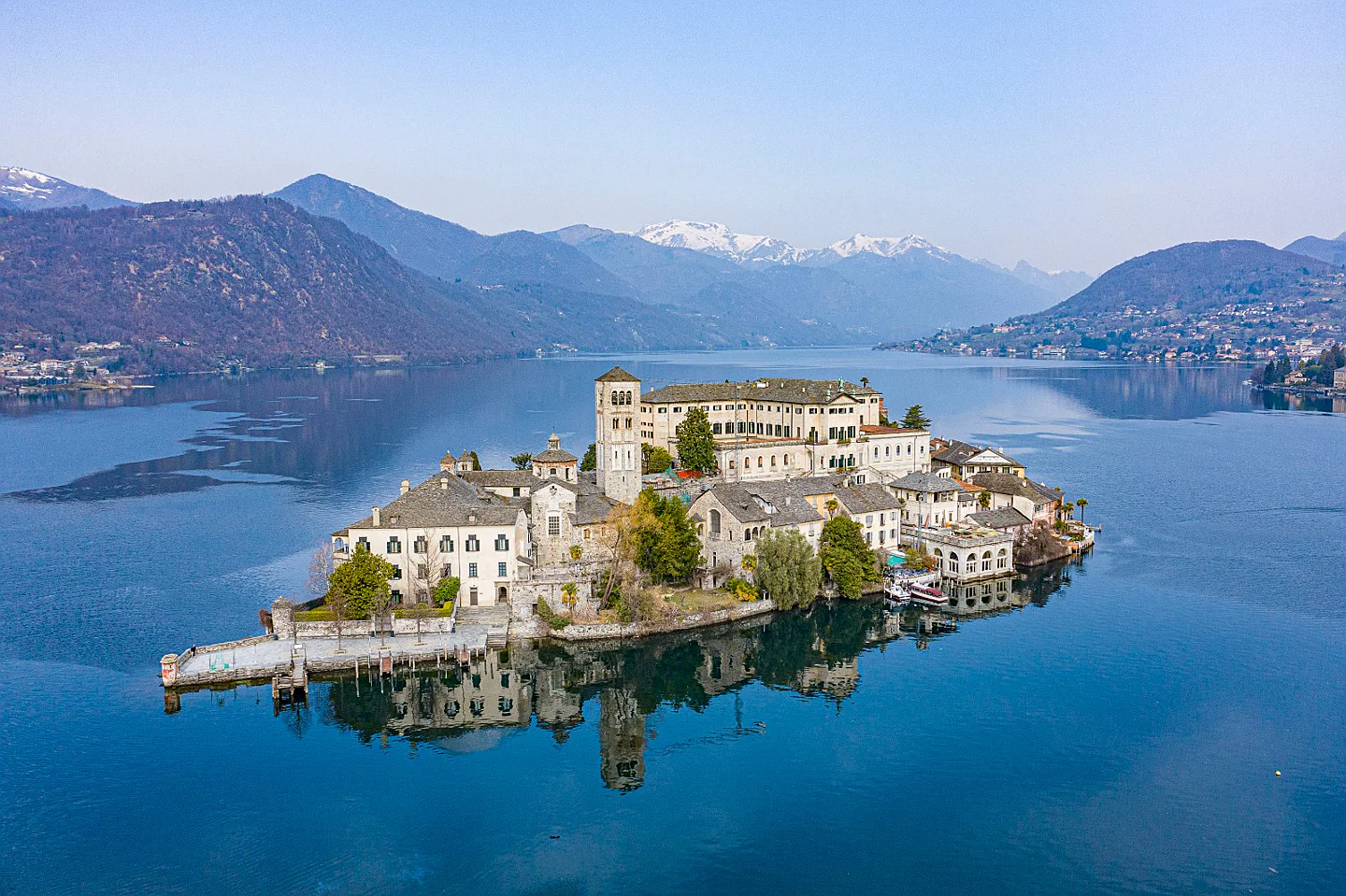 Lago D'Orta — Cartello QR GetYourGuide Piemonte