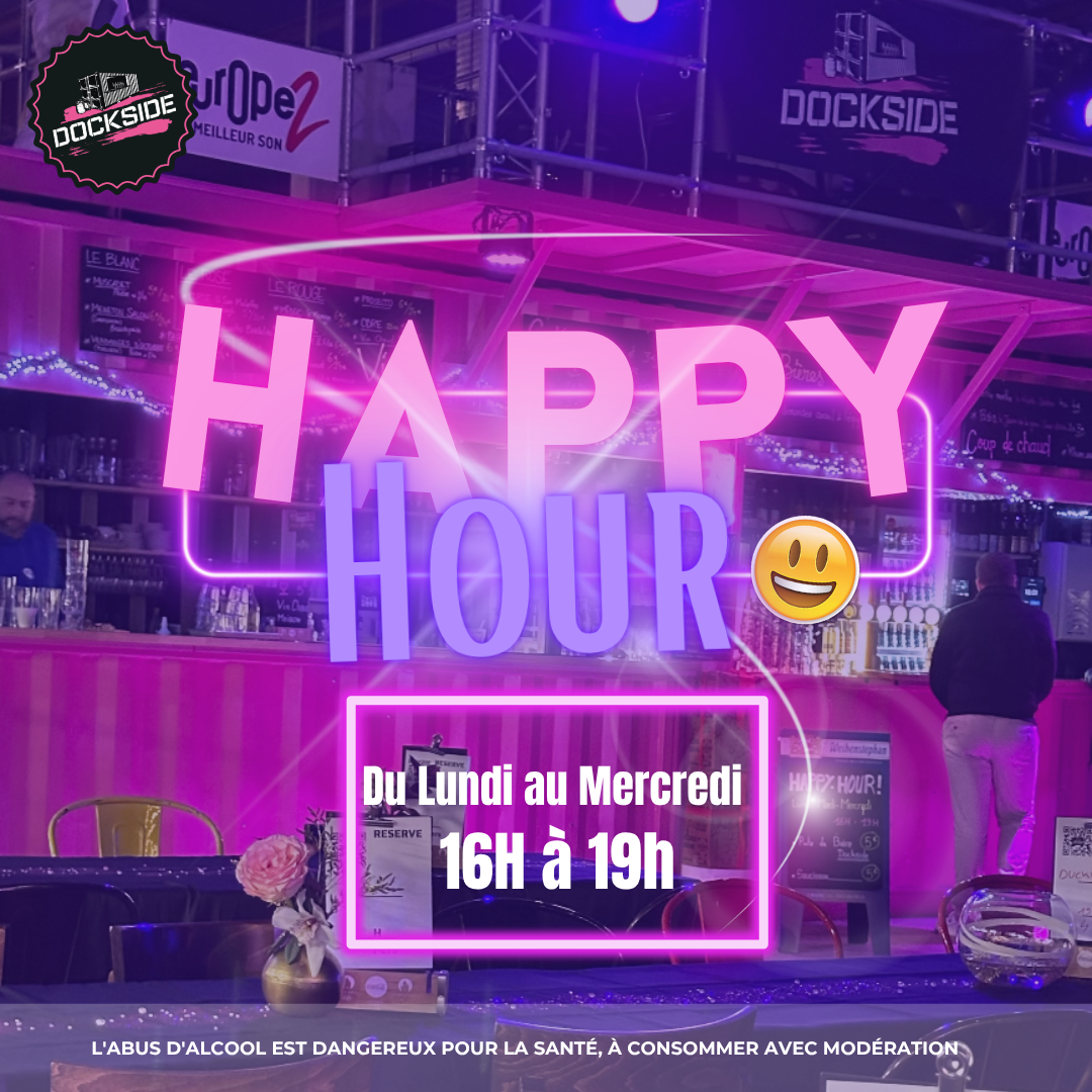 Picture for 'Happy Hours du Mercredi' event