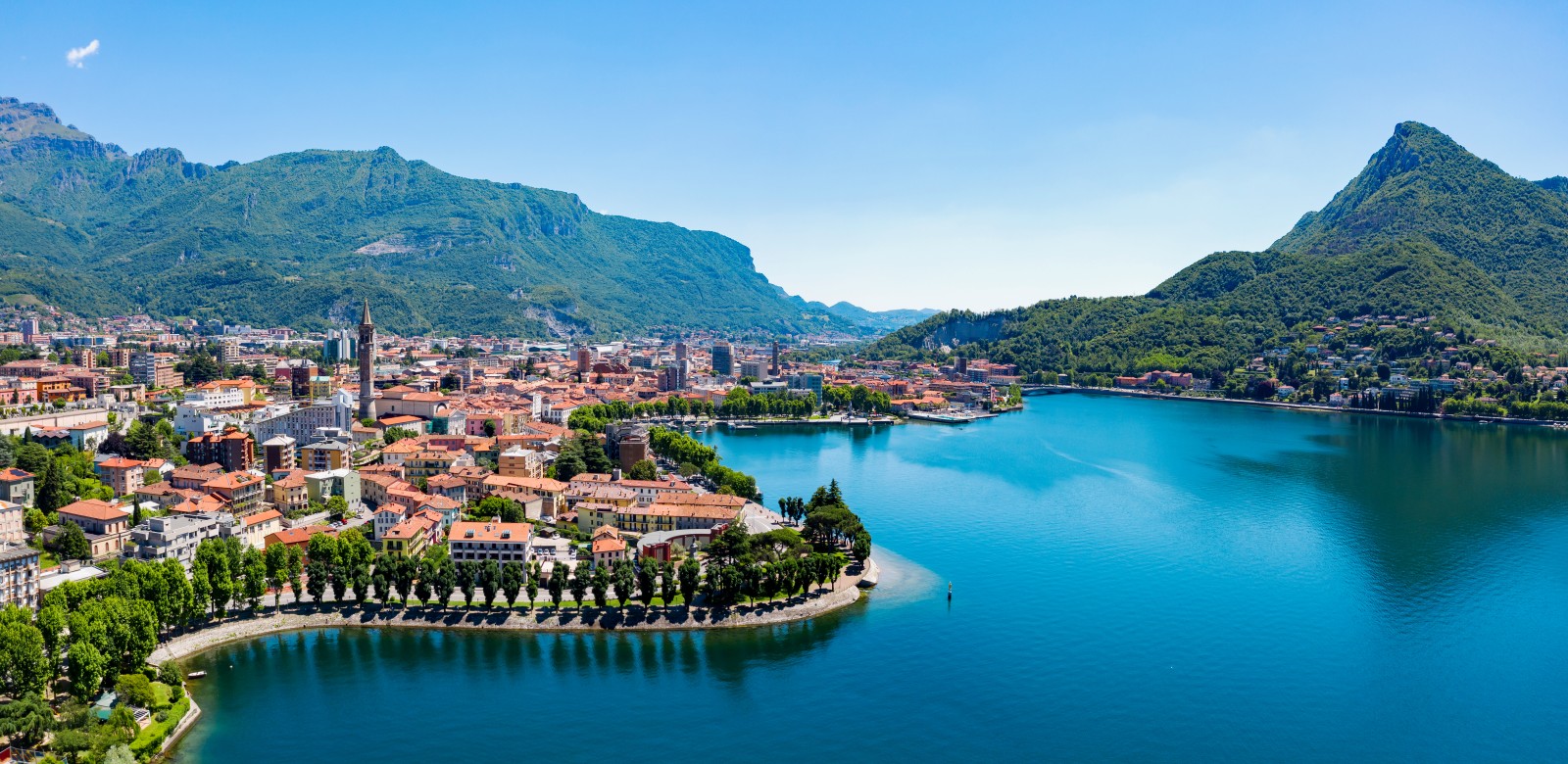 Lecco — Cartello QR GetYourGuide Lombardia