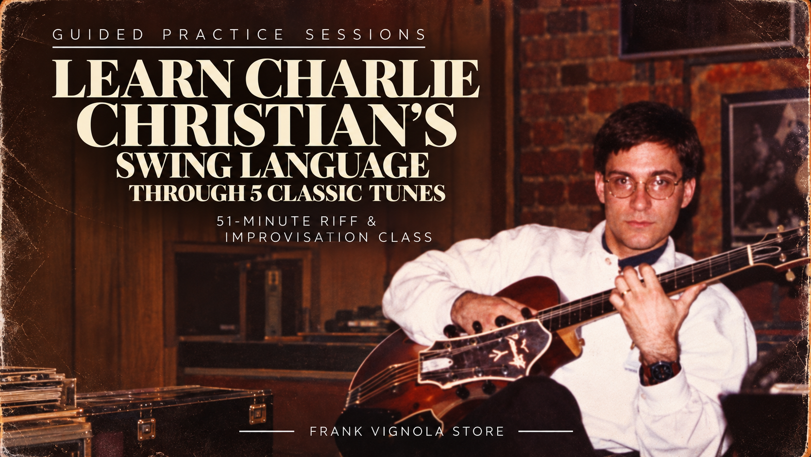 learn charlie christians swing language through 5 classic tunes