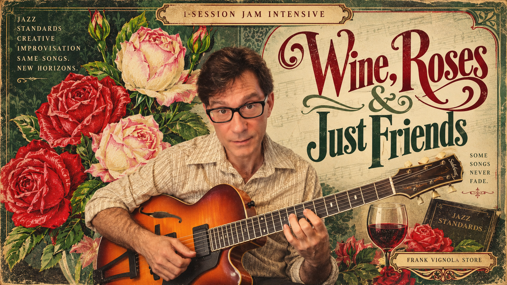wine roses just friendsdbds