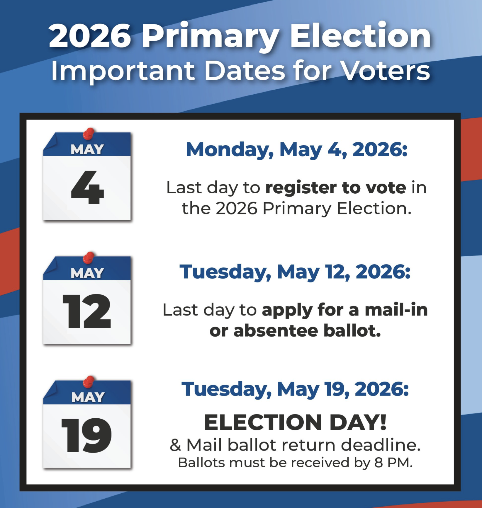 Picture for '2026 Primary Election' event