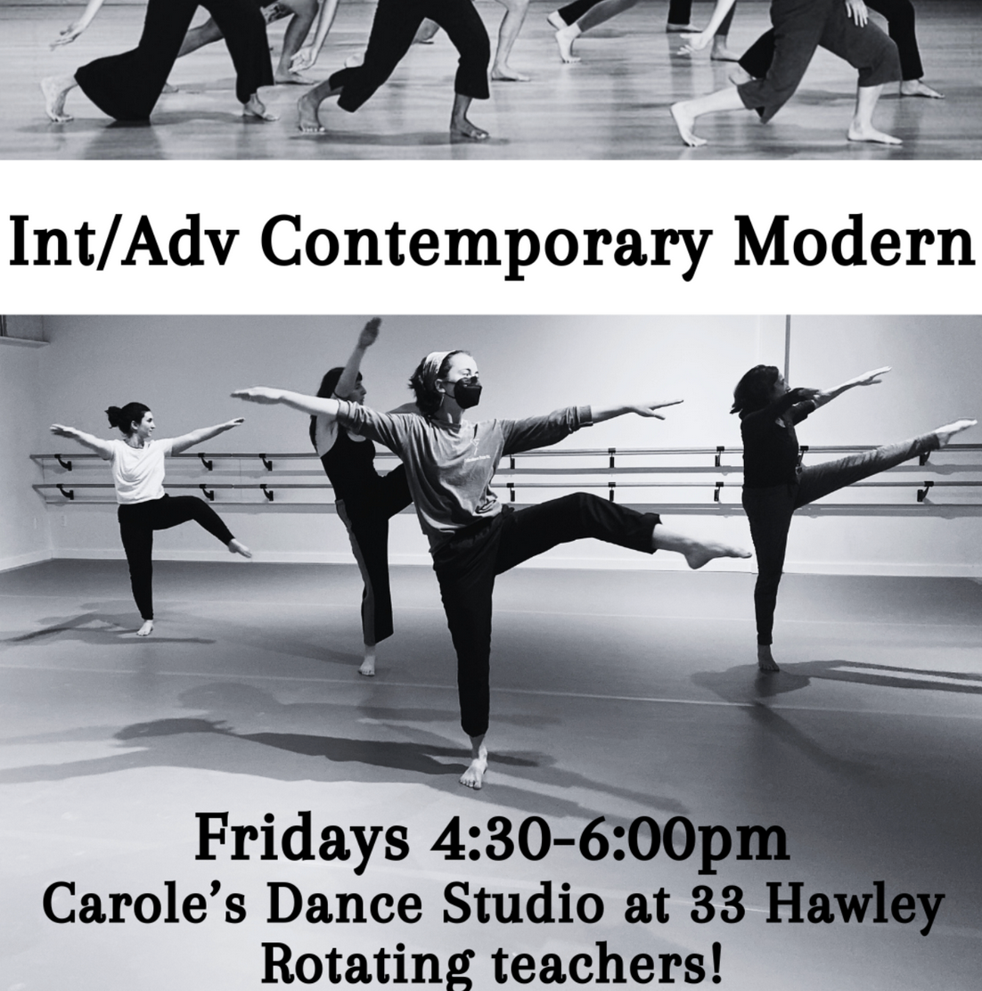 Int/Adv Contemporary Modern Dance