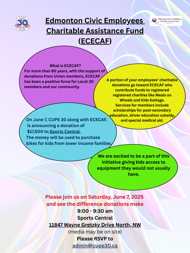 Donation to Sports Central