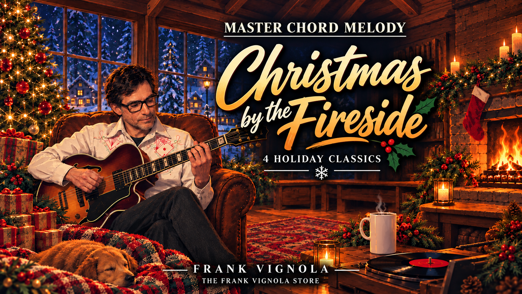 master chord melody christmas pack christmas by the fireside 4 holiday classicskjbhevw