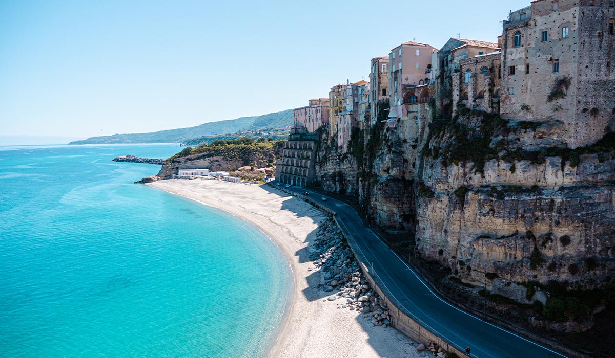 Tropea — Cartello QR GetYourGuide Calabria