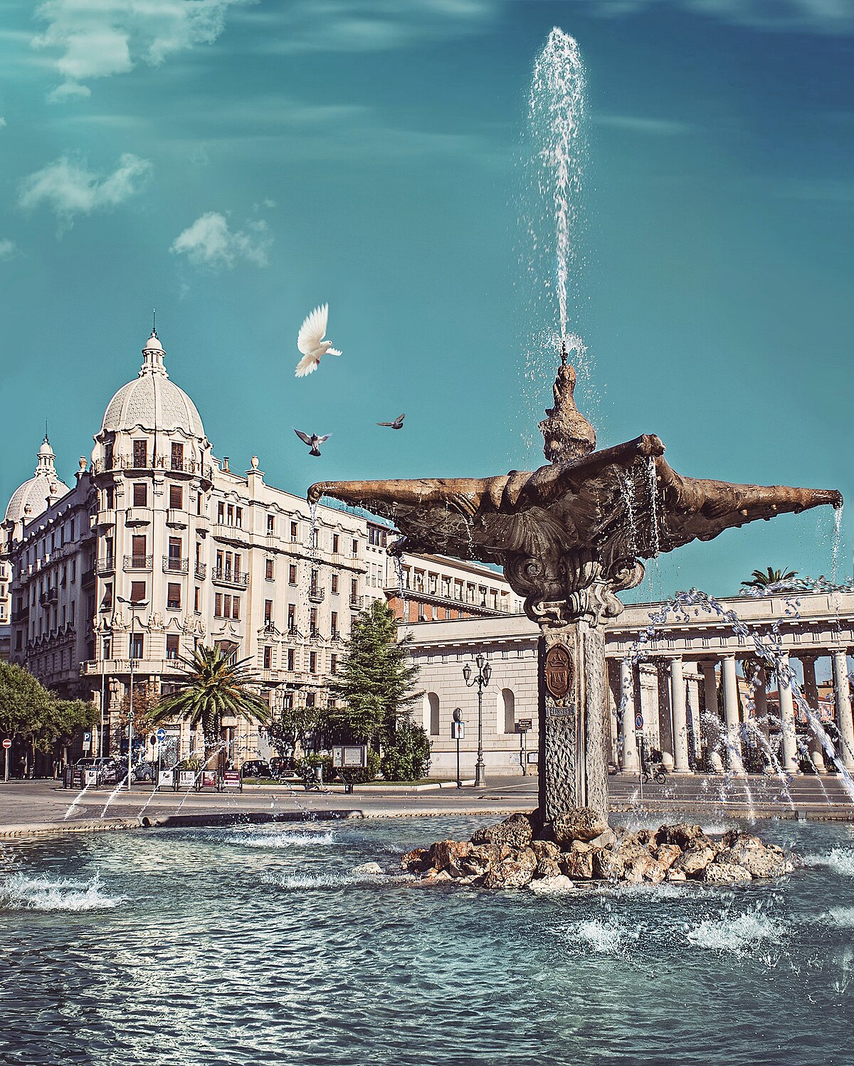 Foggia — Cartello QR GetYourGuide Puglia