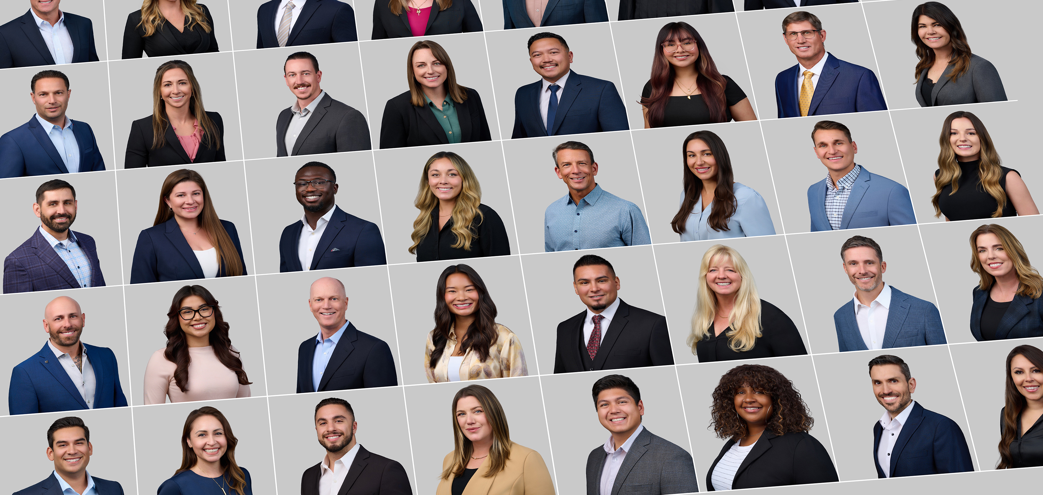 Corporate team headshots — consistent, professional results across an entire team