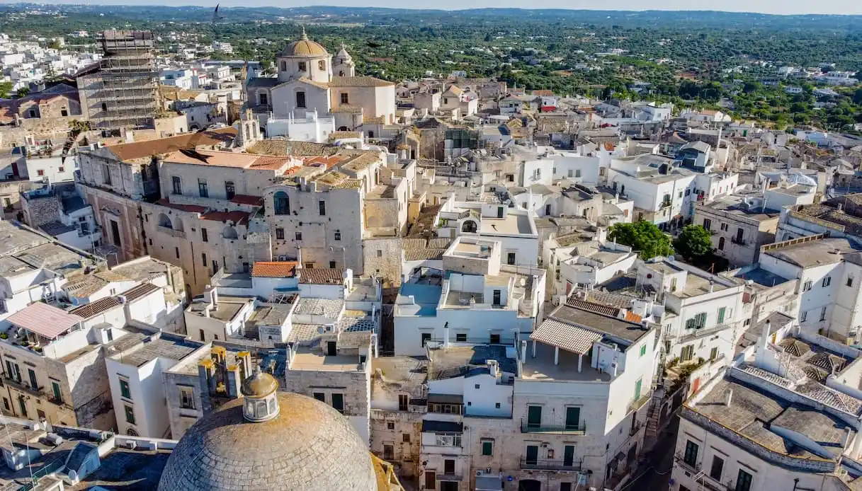 Ceglie Messapica — Cartello QR GetYourGuide Puglia