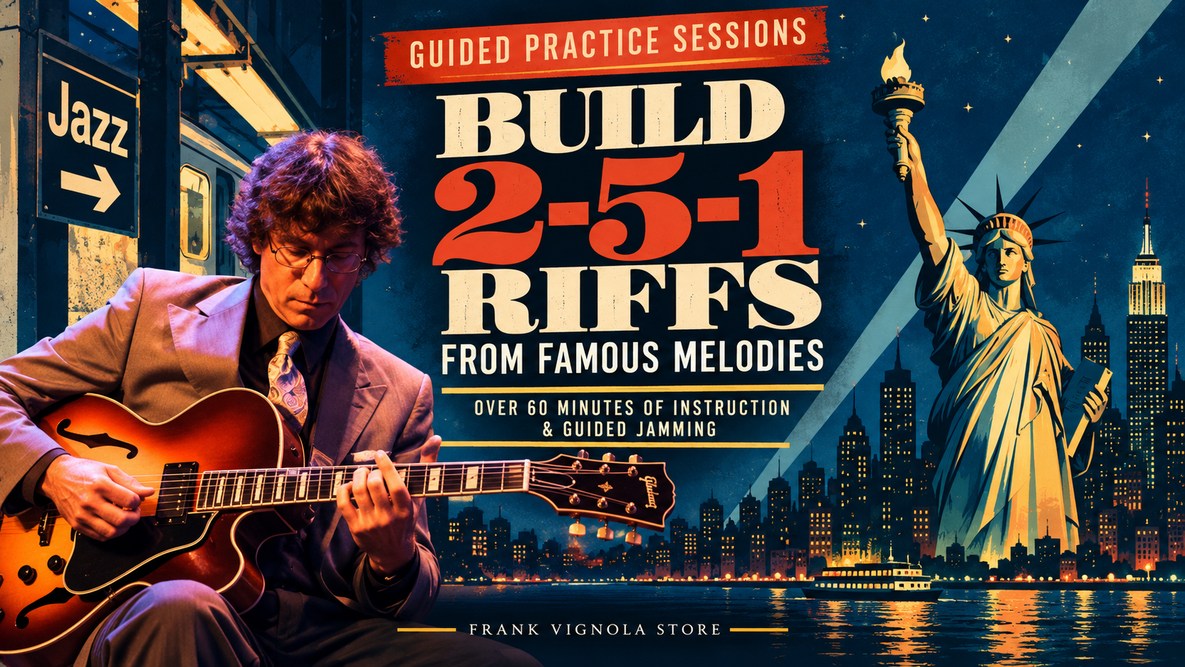 build 2 5 1 riffs from famous melodies