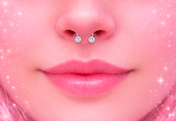 Septum Piercing bei UDOPEARL in Kassel
